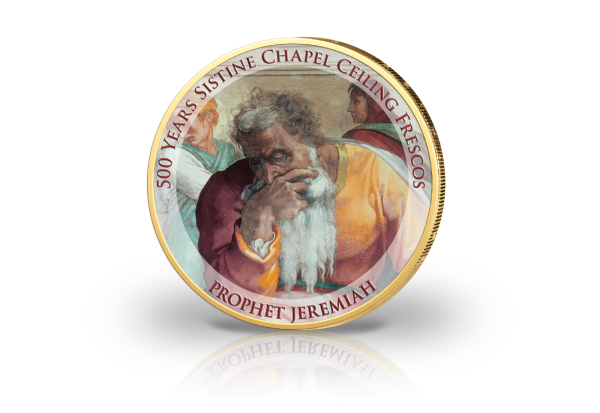 2 Euro Sixtinische Kapelle - Prophet Jeremia