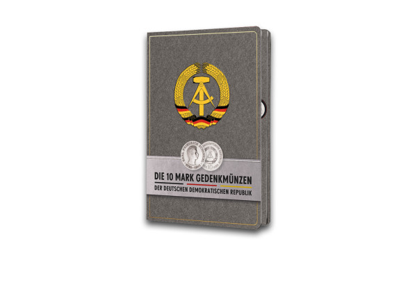 Sammelalbum 10 Mark Gedenkmünzen der DDR