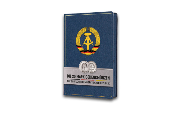 Sammelalbum 20 Mark Gedenkmünzen der DDR