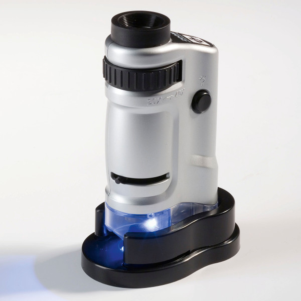 Zoom-Mikroskop mit LED 20- bis 40-fach