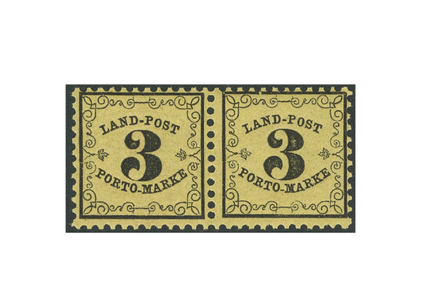 Briefmarken Altdeutschland Baden 1862 Michel-Nr. P 2 PA postfrisch