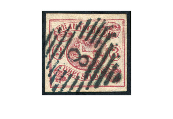 Briefmarke Altdeutschland Braunschweig Freimarke 1861 Michel-Nr. 12 gestempelt