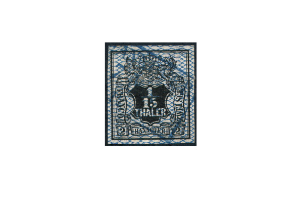 Briefmarke Altdeutschland Hannover Freimarke 1856 Michel-Nr. 11 gestempelt