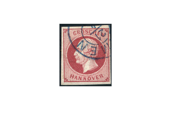 Briefmarke Altdeutschland Hannover Freimarke 1859 Michel-Nr. 14 gestempelt