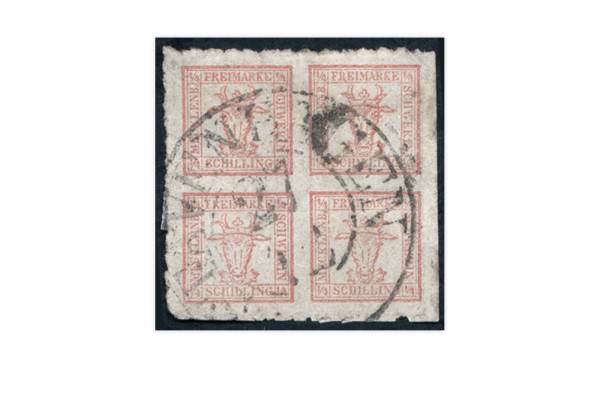 Briefmarke Altdeutschland Mecklenburg-Schwerin Freimarke 1864 Michel-Nr. 5 gestempelt