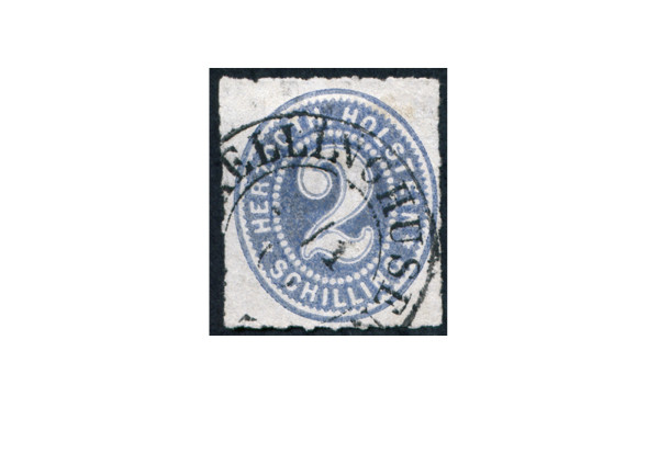 Briefmarke Altdeutschland Schleswig-Holstein Freimarke 1865-1866 Michel-Nr. 21 gestempelt