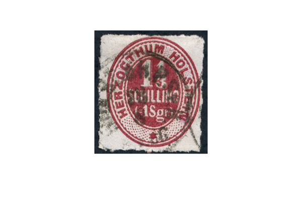 Briefmarke Altdeutschland Schleswig-Holstein Freimarke 1865-1866 Michel-Nr. 23 gestempelt
