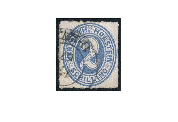 Briefmarke Altdeutschland Schleswig-Holstein Freimarke 1865-1866 Michel-Nr. 24 gestempelt