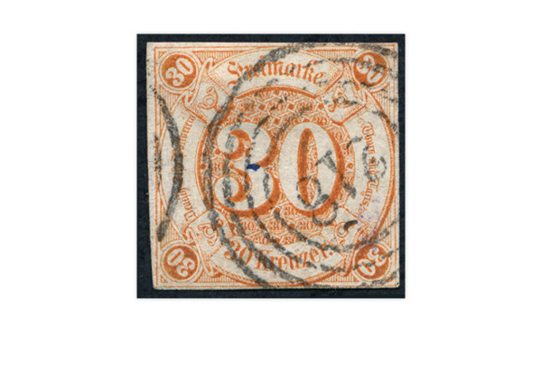 Briefmarke Altdeutschland Thurn und Taxis Freimarke 1859-1861 Mi.Nr. 25 gestempelt