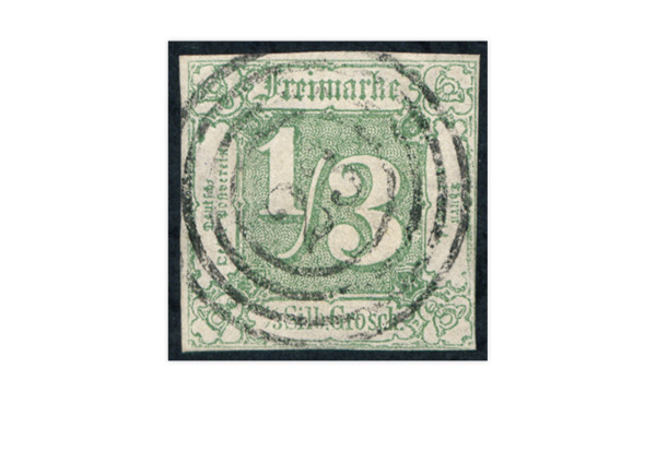 Briefmarke Altdeutschland Thurn und Taxis Freimarke 1862-1864 Michel-Nr. 27 gestempelt