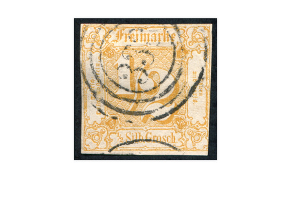 Briefmarke Altdeutschland Thurn und Taxis Freimarke 1862-1864 Michel-Nr. 28 gestempelt