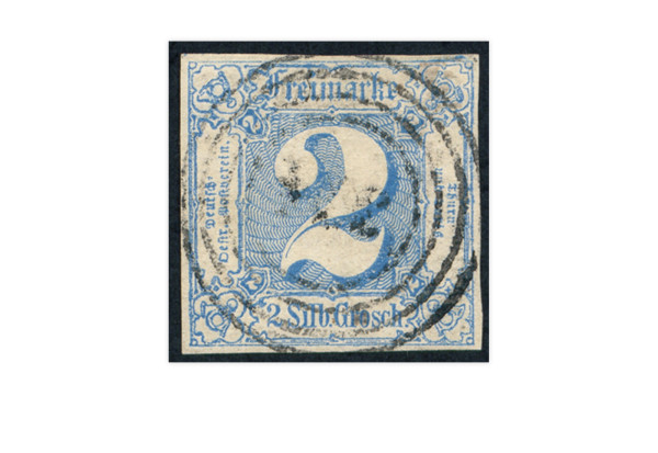 Briefmarke Altdeutschland Thurn und Taxis Freimarke 1862-1864 Michel-Nr. 30 gestempelt