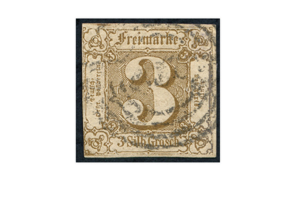 Briefmarke Altdeutschland Thurn und Taxis Freimarke 1862-1864 Michel-Nr. 31 gestempelt