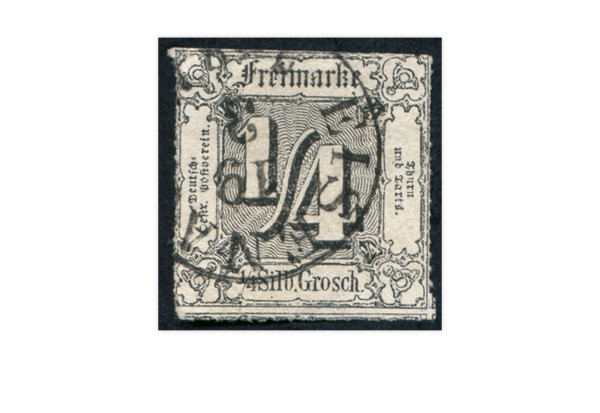 Briefmarke Altdeutschland Thurn und Taxis Freimarke 1865 Michel-Nr. 35 gestempelt