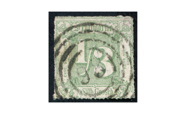 Briefmarke Altdeutschland Thurn und Taxis Freimarke 1865 Michel-Nr. 36 gestempelt