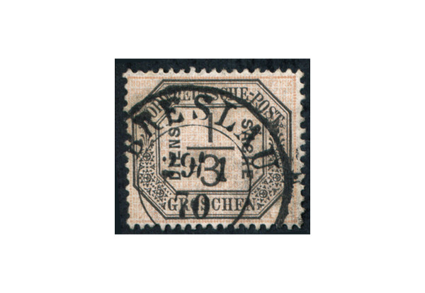Dienstmarke Norddeutscher Bund 1870 Michel Nr. D 2 gestempelt