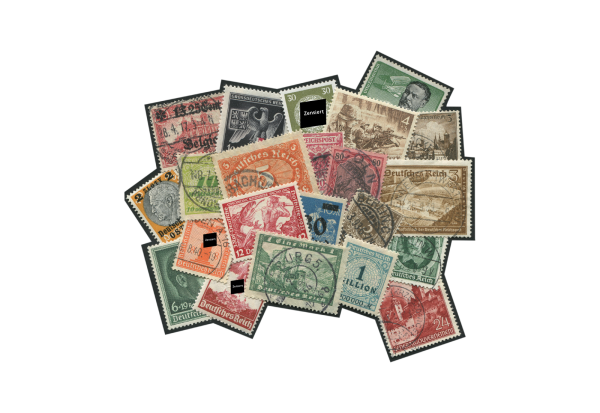 Briefmarken Deutsches Reich 1872-1945 postfrisch und gestempelt