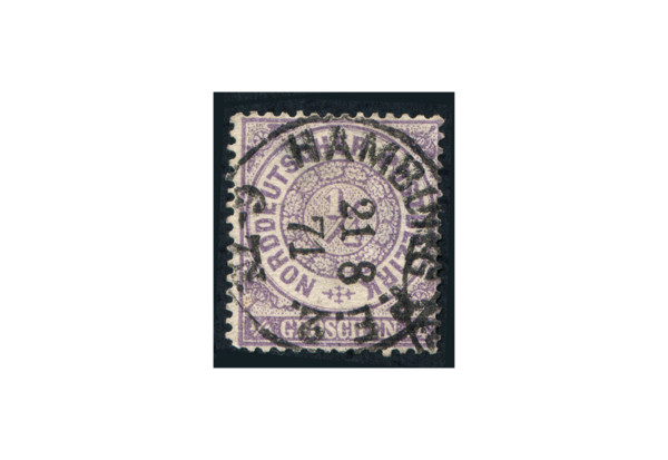 Briefmarke Altdeutschland Norddeutscher Bund Freimarke 1869 Michel-Nr. 13 gestempelt