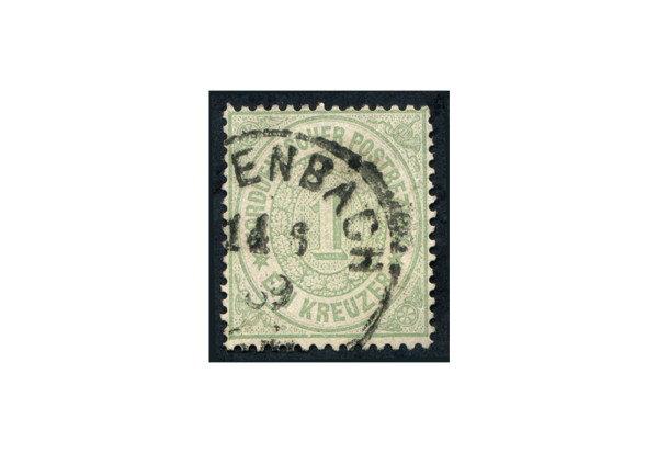 Briefmarke Altdeutschland Norddeutscher Bund Freimarke 1869 Michel-Nr. 19 gestempelt