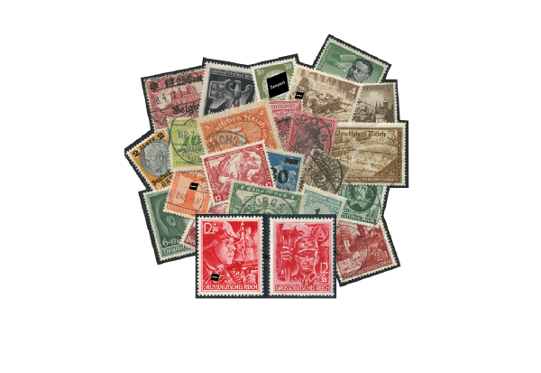 Briefmarken Deutsches Reich Wert Kollektion 100 im Set