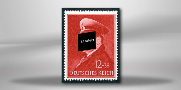 Briefmarke Deutsches Reich Geburtstag von Adolf Hitler 1944 Michel-Nr. 772 x postfrisch