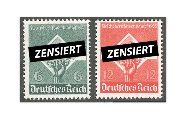Deutsches Reich Michel Nr. 571/72 postfrisch