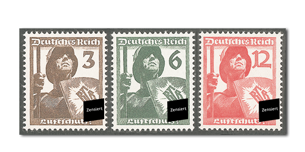 Deutsches Reich Mi.Nr. 643/45 postfrisch