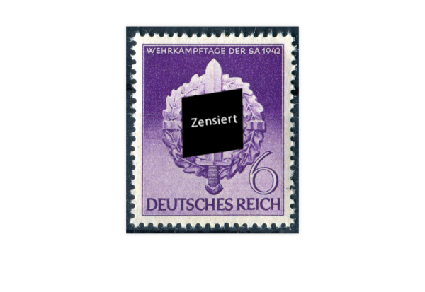 Briefmarke Deutsches Reich 1942 Michel-Nr. 818 postfrisch
