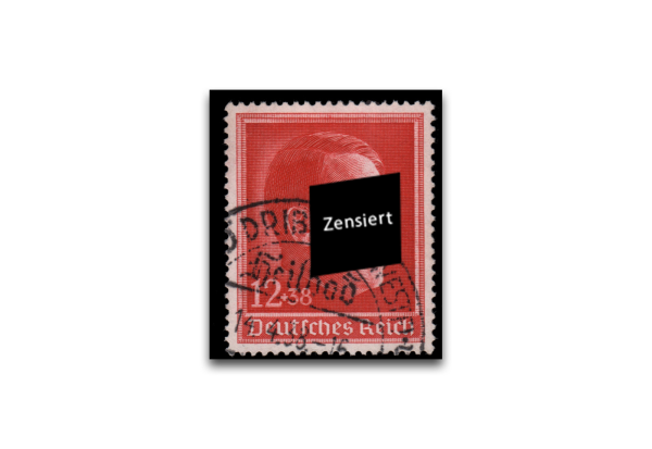 Briefmarke Deutsches Reich Hitlergeburtstag Michel-Nr. 664 gestempelt