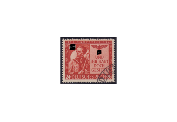 Briefmarke Deutsches Reich 20. Jahrestag 1943 Michel-Nr. 863 gestempelt