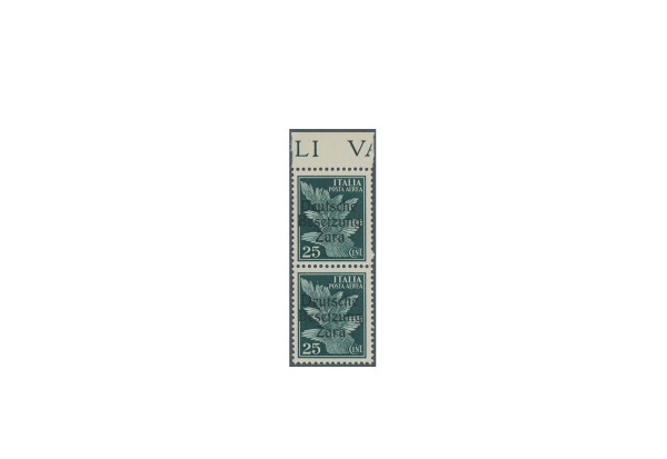 Briefmarke Deutsches Reich Zara Flugpostmarke 1943 Michel-Nr. 23 III, 23 II postfrisch Fotobefund