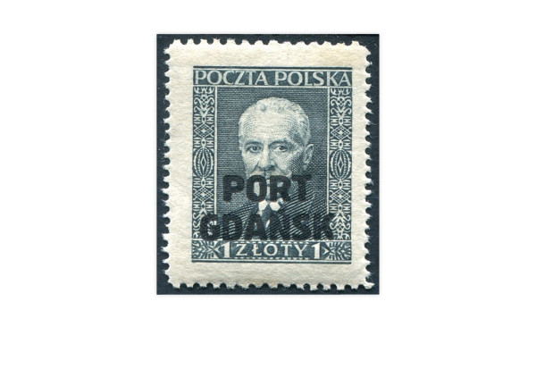 Gesuchte Marke aus Danzig - Port Gdansk Mi.Nr. 23 postfrisch