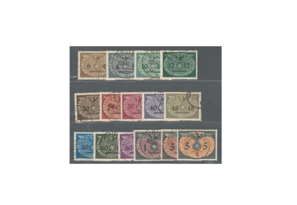 Generalgouvernement Dienstmarken 1940 Michel Nr. D 1/15 gestempelt
