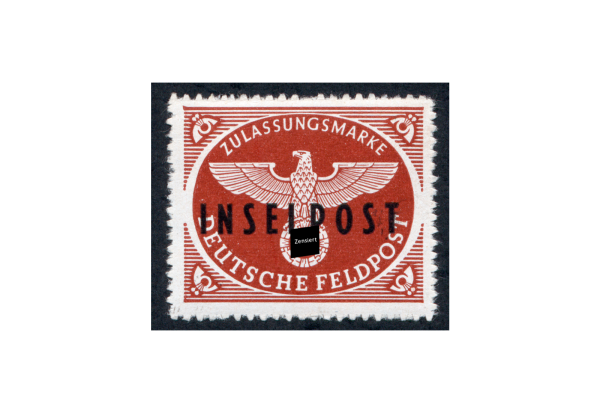 Deutsches Reich Michel-Nr. 9 Feldpost Rhodos postfrisch und geprüft