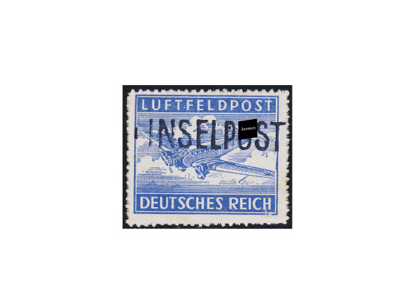 Briefmarke Deutsches Reich Feldpost Leros 1945 Michel-Nr. 11 Ba postfrisch geprüft