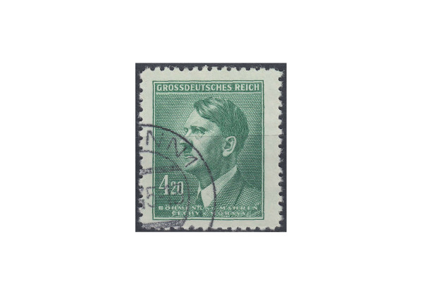 Böhmen und Mähren Freimarke Adolf Hitler Michel Nr. 142 gestempelt
