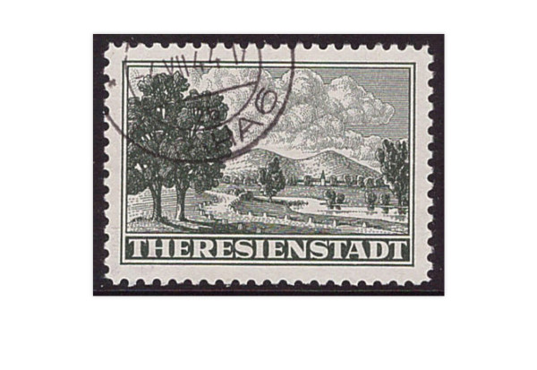 Theresienstadt Mi.Nr. 1 gestempelt geprüft
