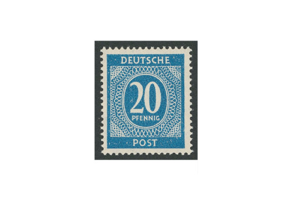 Briefmarke Alliierte Besetzung Kontrollrat I 1946 Michel-Nr. 924 b postfrisch