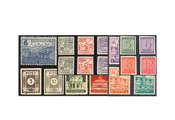 Briefmarken SBZ Starterset 50 verschiedene Marken