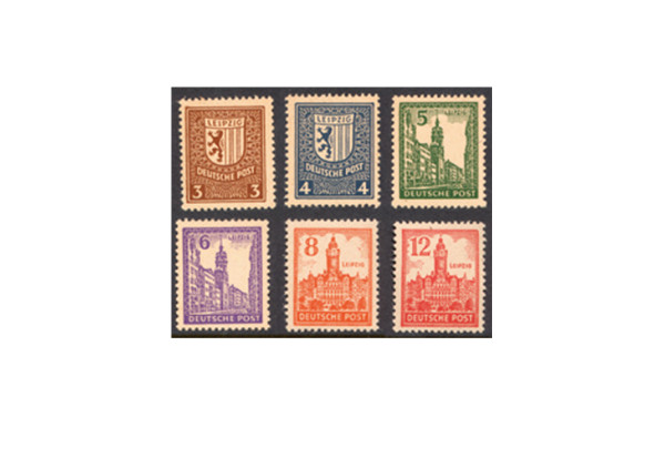 Briefmarken SBZ Michel-Nr. 156/161 x gestempelt