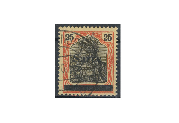 Briefmarken Deutsches Reich Germania Sarre 1920 Michel-Nr. 9 a III gestempelt geprüft