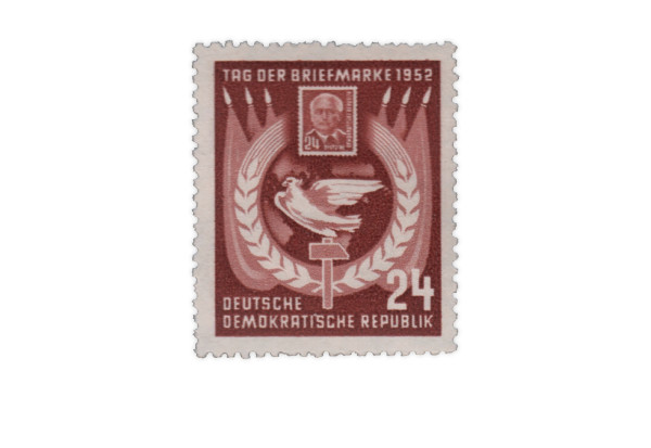 Briefmarke DDR Tag der Briefmarke 1952 Michel-Nr. 319 postfrisch
