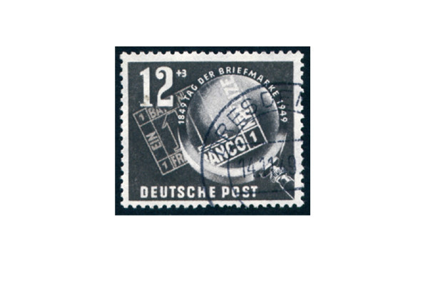 Briefmarke DDR Tag der Briefmarke 1949 Michel-Nr. 245 gestempelt