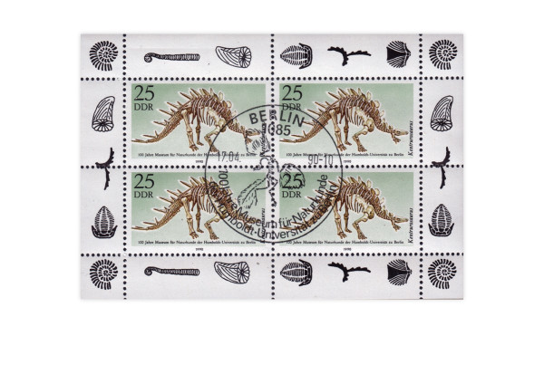 Briefmarken DDR Kleinbogen 1990 Michel-Nr. 3325 gestempelt