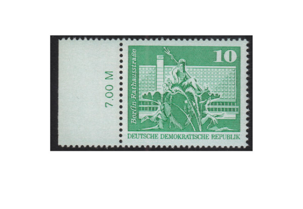 Briefmarke Freimarke Neptunbrunnen DDR Mi.Nr. 1843 II a **
