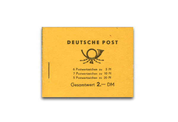 DDR Markenheftchen 1960 MH Mi.Nr. 3 postfrisch