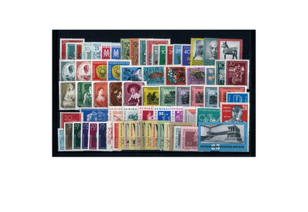 Briefmarken DDR Jahrgang 1959 Michel-Nr. 673-745 gestempelt