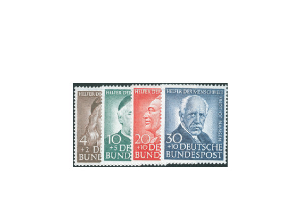 Briefmarken BRD Wohlfahrt 1953 Michel-Nr. 173-176 postfrisch