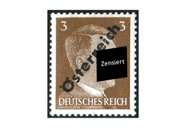 Briefmarke Österreich 1. Wiener Aushilfsausgabe 1945 Michel-Nr. IV postfrisch