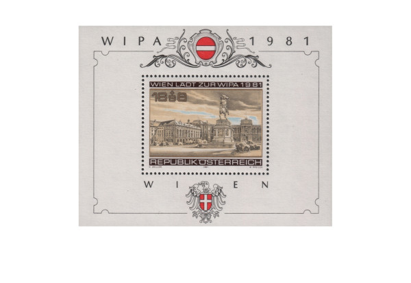 Österreich Block 5 ** WIPA 1981